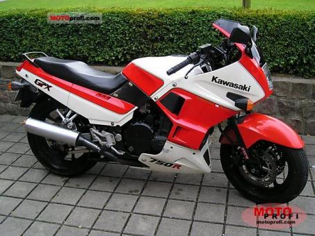 Kawasaki Gpx 750 r 1988 til 20.000 kr. salg på mcsalg.dk